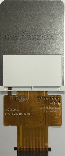 2.4" Color TFT LCD Display Backside