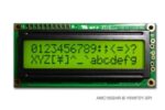 AMC1602AR-B-Y6WFDY-SPI (16x2 Character LCD Module - SPI Interface)