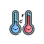 Orient Display: Temperature Range