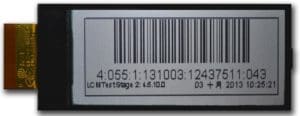 Orient Display: Black White Bistable LCD