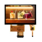 4.3" Sunlight Readable IPS, 480x272, 900 Nits with Capacitive Touch Panel