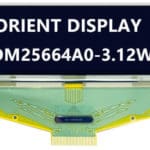 3.12'' OLED, 256x64, Monochrome, Parallel/SPI Interface