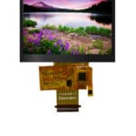 3.5" TFT, 320x240, 440 Nits with Capacitive Touch Panel