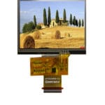 3.5" TFT, 320x240, 440 Nits with Resistive Touch Panel
