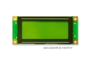 AMC2004HR-B-Y6WFDY (20x4 Character LCD Module)