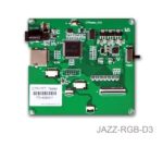JAZZ-RGB-D3 (Demo Board for 3.5", 4.3", 5.0", and 7.0" TFTs+CTP Modules)