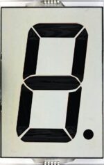 OD-103T (1 Digit LCD Glass Panel)