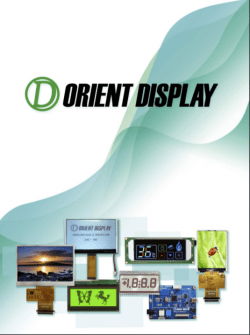 Orient Display product brochure cover