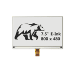 7.5" E-Paper, 800x480, All Viewing Angle, SPI Interface
