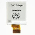 1.54" E-Paper, 200x200, All Viewing Angle, SPI Interface