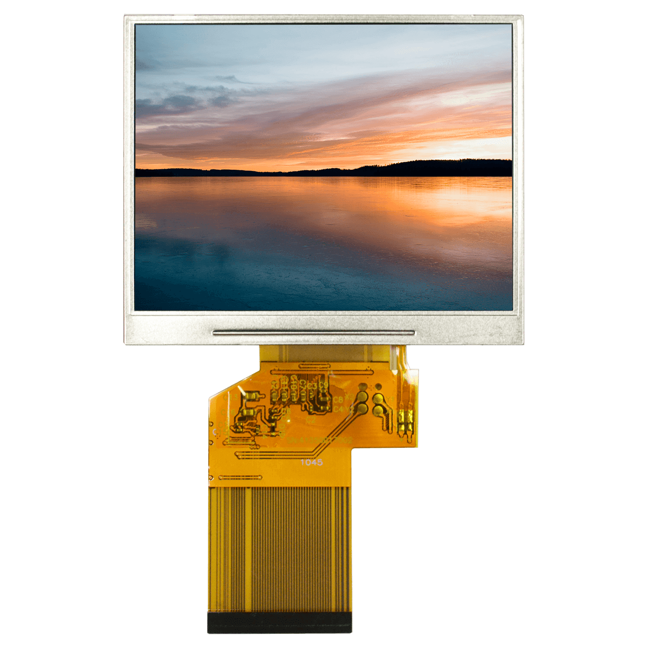 3.5” TN TFT, 320x240, 24BIT RGB+SPI Interface, 760nits