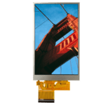 4.3'' IPS TFT, 480x800, SPI+24 BIT RGB Interface, 350nits