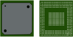 BGA packages in HDI
