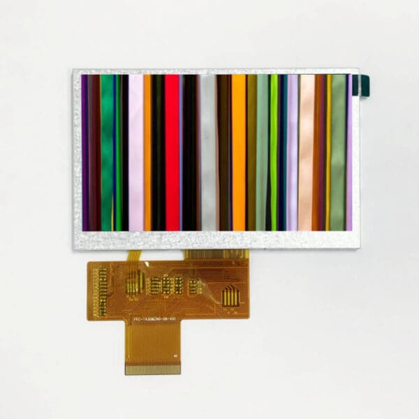 4.3" TFT, 480x272, High Brightness 1000 Nits, RGB Interface