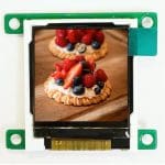 1.44'' TN TFT display with UART interface,128x128, 240nits