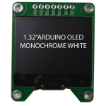 1.32" Arduino OLED, 128x96, 60 Nits, 4-wire SPI Interface