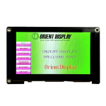 AGN480272A00-4.3INSH-C (4.3" 480x272 Full-Graphic Embedded Display with Capacitive Touch Panel)