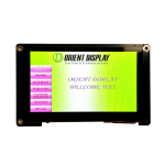AGN800480A00-4.3INSH-C (4.3" 800x480 Full-Graphic Embedded Display with Capacitive Touch Panel)