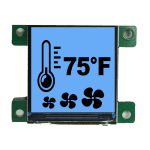 1.33" IPS TFT display with UART interface, 240x240, 400nits