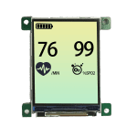 2.0" IPS TFT display with UART interface, 240x320, 280nits