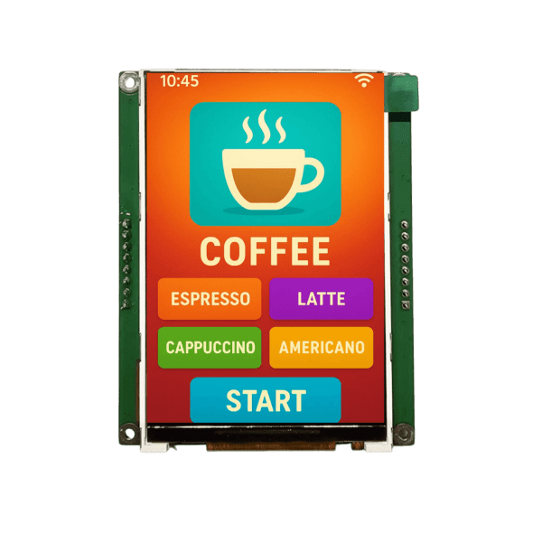 3.5" Arduino IPS TFT, 320x480, 800 Nits, 4-wire SPI Interface