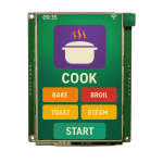 3.5" Arduino IPS TFT with Resistive Touch Panel, 320x480, 800 Nits, 4-wire SPI Interface
