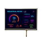 NEW 10.1" Sunlight Readable IPS, 1280x800, 800 Nits with Resistive Touch Panel