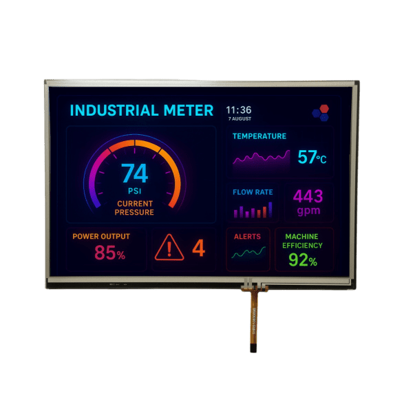 NEW 10.1" Sunlight Readable IPS, 1280x800, 800 Nits with Resistive Touch Panel