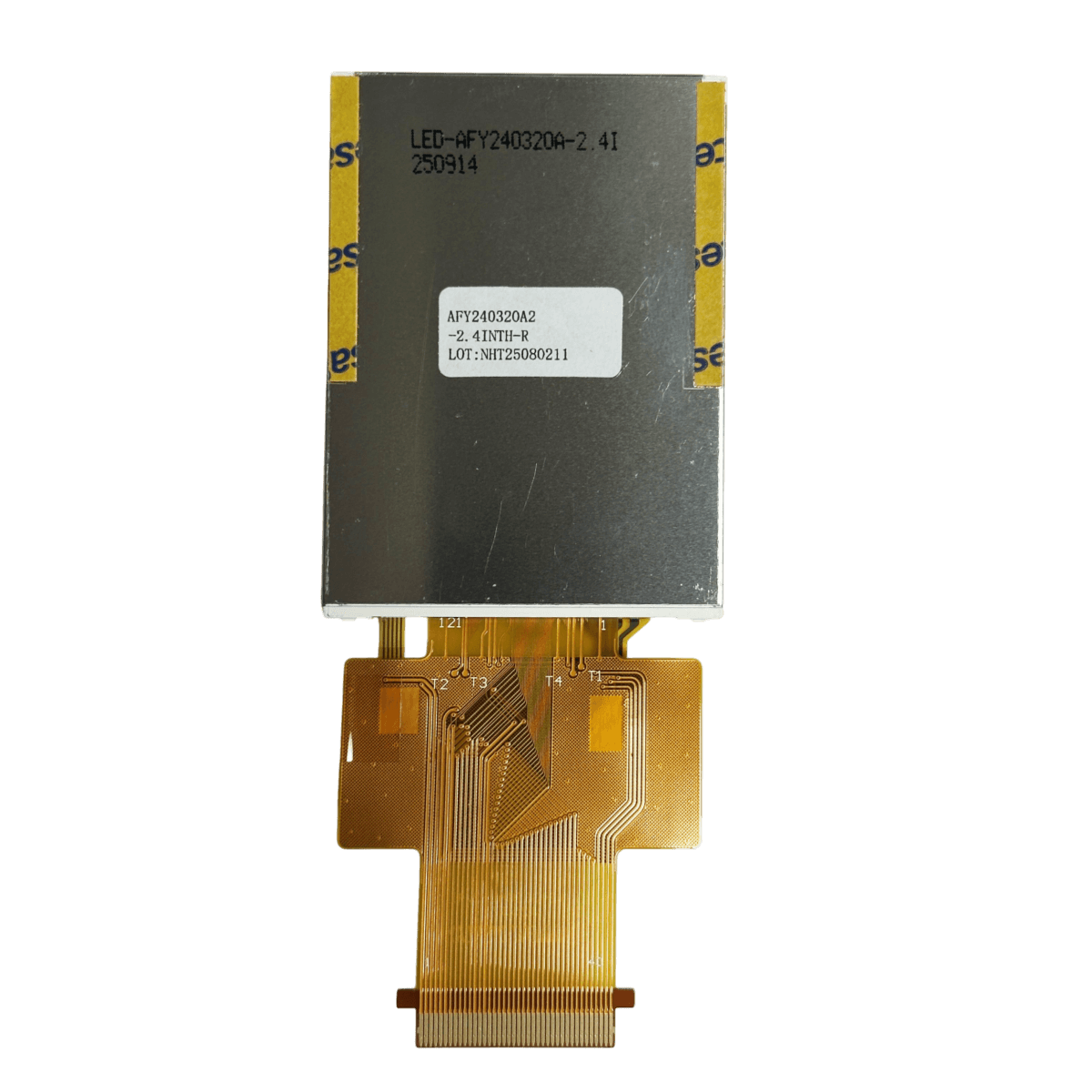 2.4" Sunlight Readable IPS with Resistive Touch Panel, 240x320, 800 Nits, RGB/MCU/SPI Interface