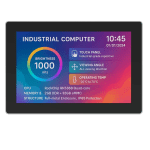 10.1" Sunlight Readable IPS Industrial Computer, 1280x800, 1000 Nits with Capacitive Touch Panel