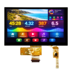7.0" Sunlight Readable IPS, 1024x600, 800 Nits with Capacitive Touch Panel