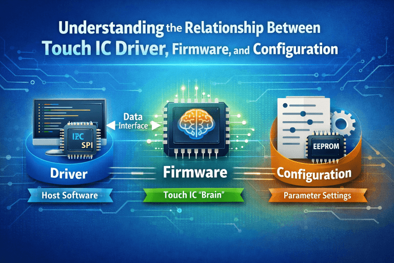 Understanding the Relationship Between Touch IC Driver, Firmware, and Configuration