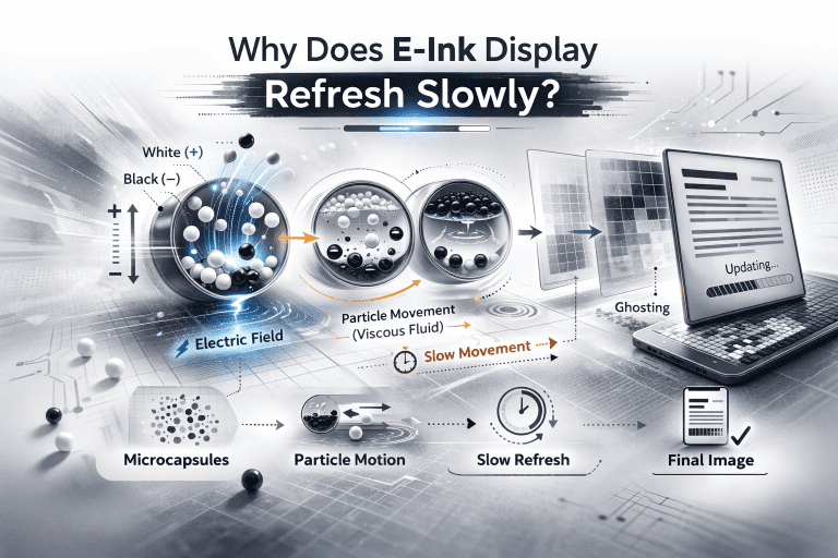 Why Does E ink Refresh Slowly?