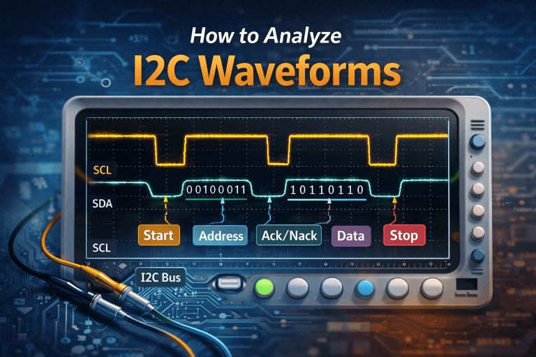 How to Analyze I2C Waveforms