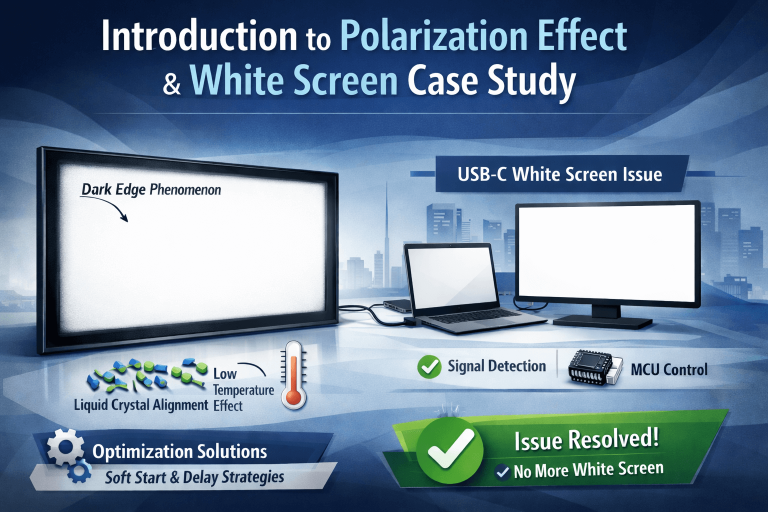 Introduction to Polarization Effect & White Screen Case Study