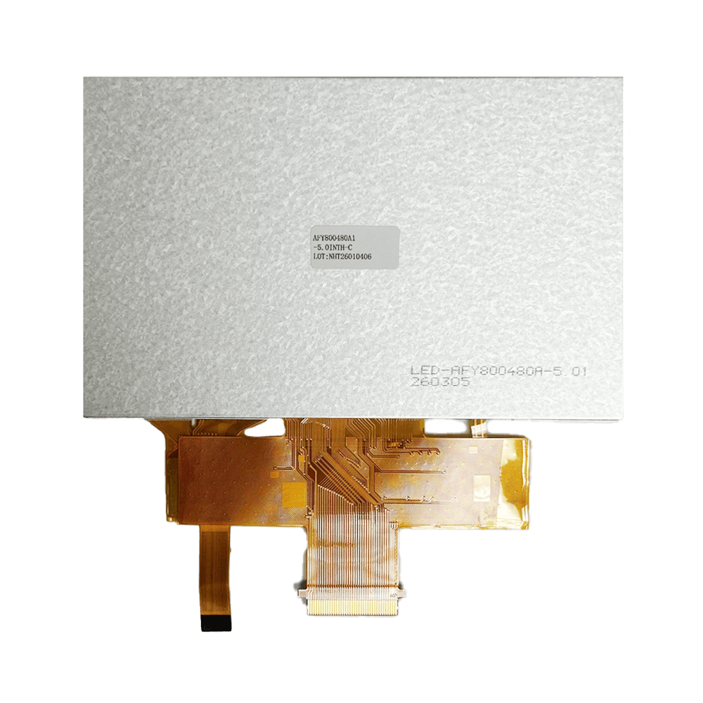 5.0" Sunlight Readable IPS, 800x480, 800 Nits with Capacitive Touch Panel