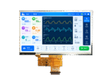 7.0" Sunlight Readable IPS, 1024x600, 800 Nits with Resistive Touch Panel (New IC)