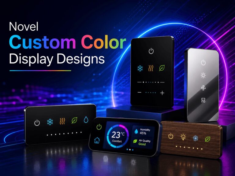 Novel Custom Color Display Designs
