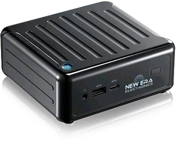 New Era Electronics mini-PC, a palm-sized enclosure with full desktop processing power